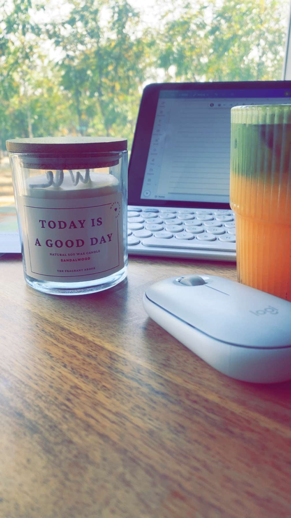 Sandalwood Scented Candle - Calming & Soothing | Perfect for Relaxation