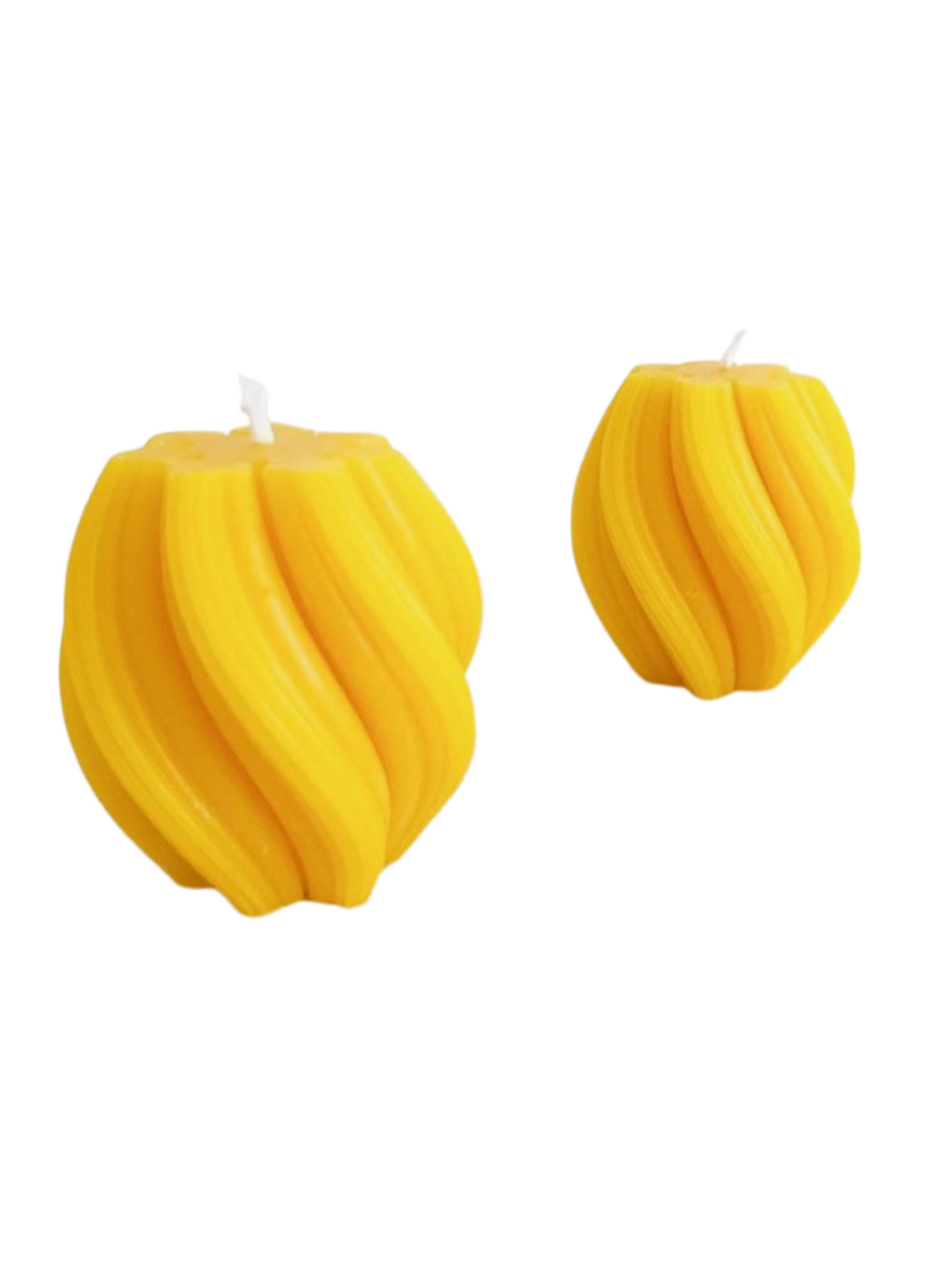 Sunburst Swirl Candles – Summer Citrus Collection